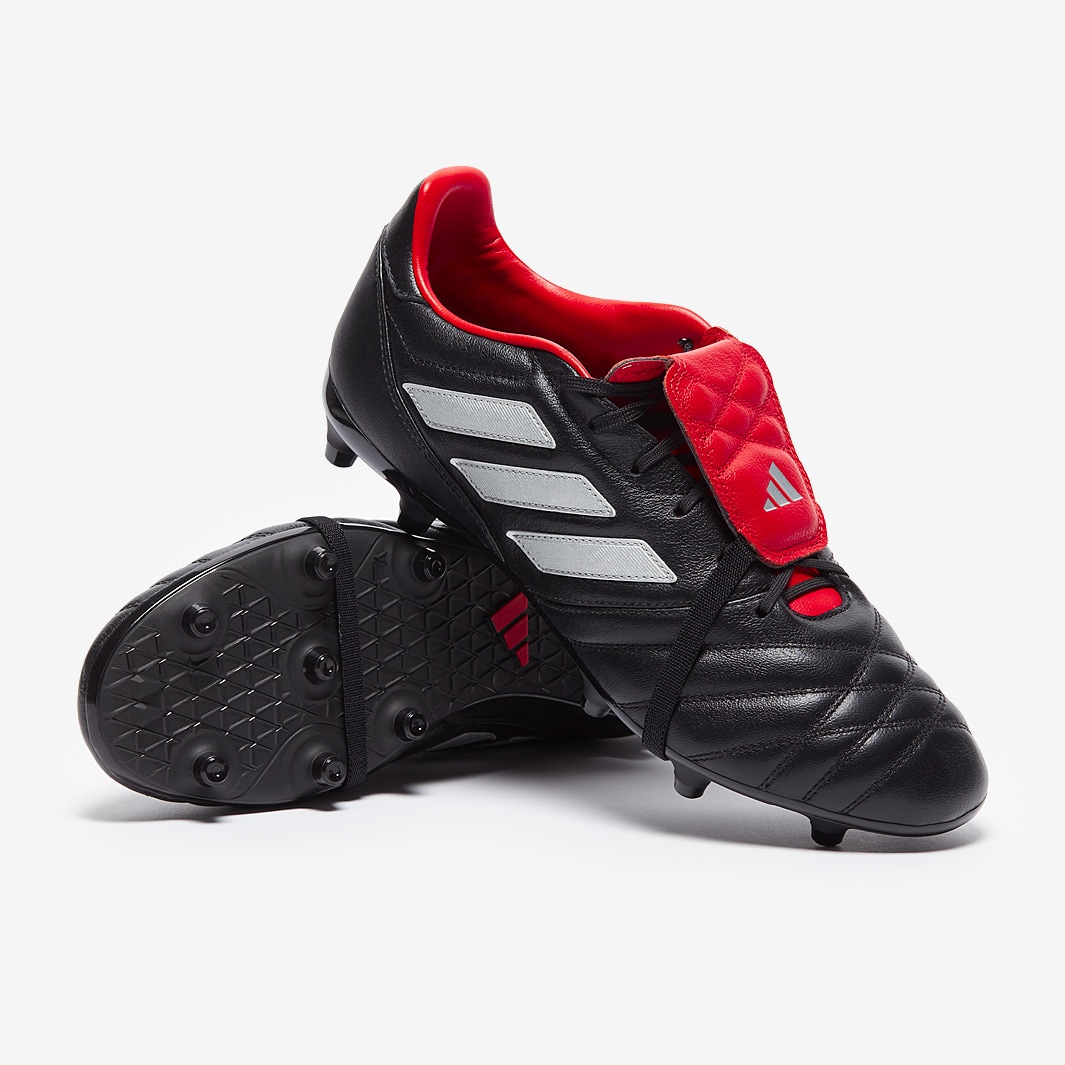 Adidas Copa Gloro FG - Core Black / Silver Metalic / Red