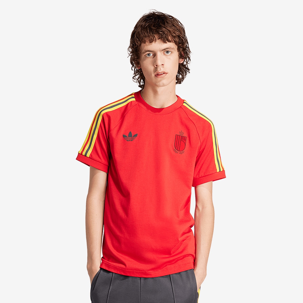 Adidas Originals Belgium 3S T-Shirt -  Better Scarlet