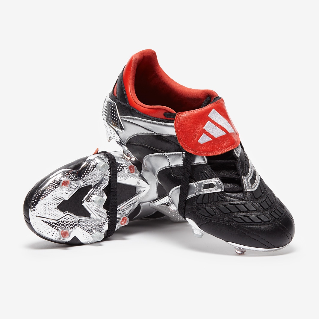 adidas Predator Accelerator FG x PD25 SE - Core Black/Red/Met Silver