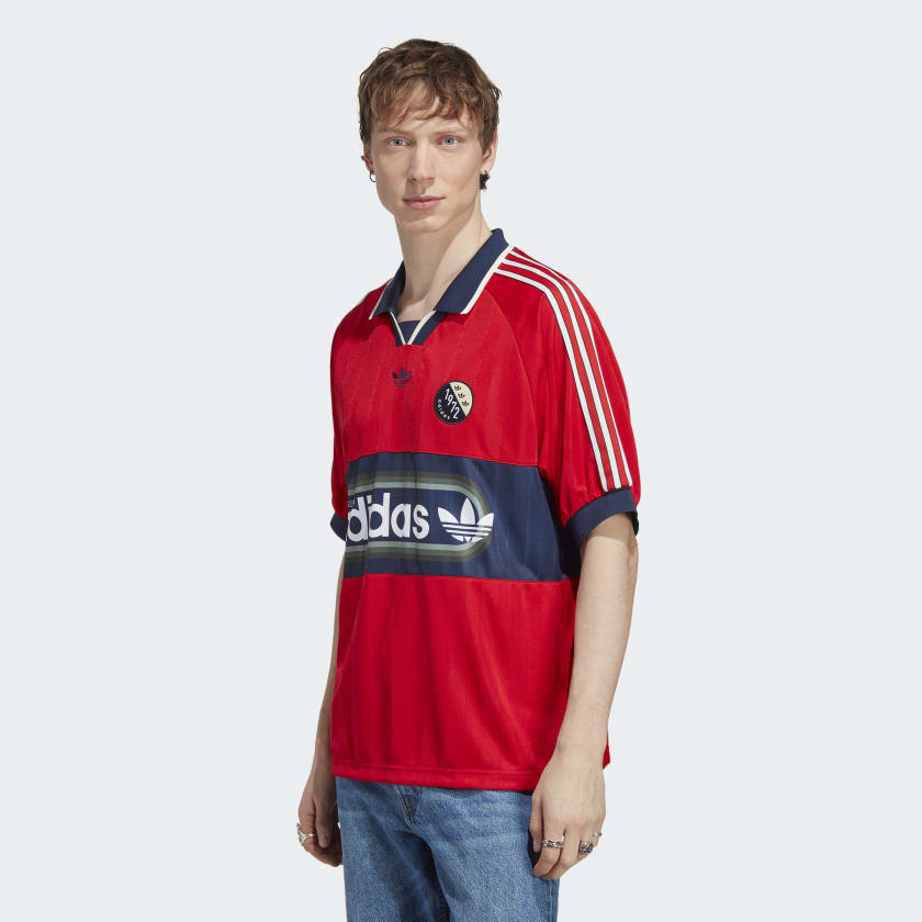 Adidas Blokepop Jersey - Better Scarlet