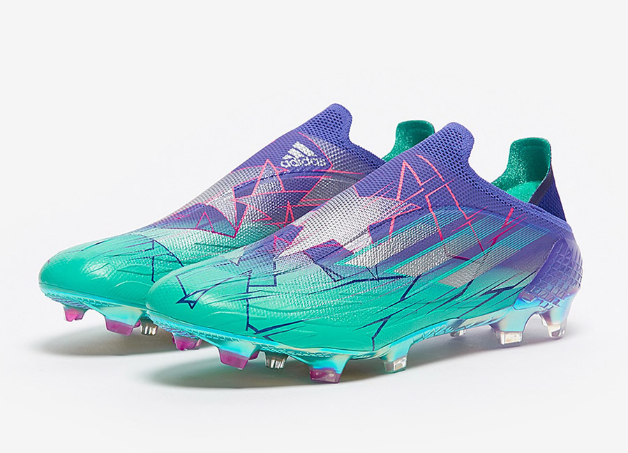 Adidas X Speedflow+ FG Champions Code - Purple Rush / Silver Metallic / Mint Rush #footballboots #adidasfootball #adidas