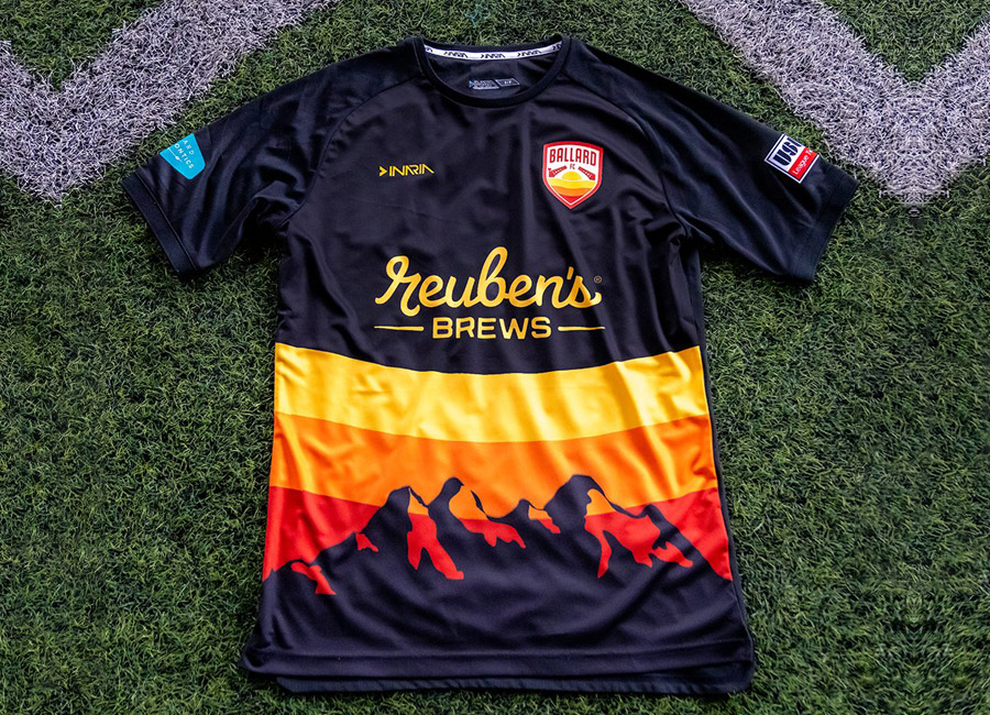 Ballard FC 2022 Inaria Away Kit #BallardFC #Inaria #Inariasoccer