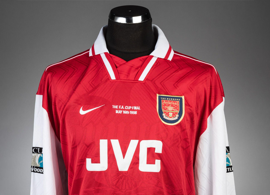 Going, Going, Gone - David Platt's 1998 Arsenal FA Cup Final Jersey #matchworn #shirtcollector #arsenal #arsenalfc