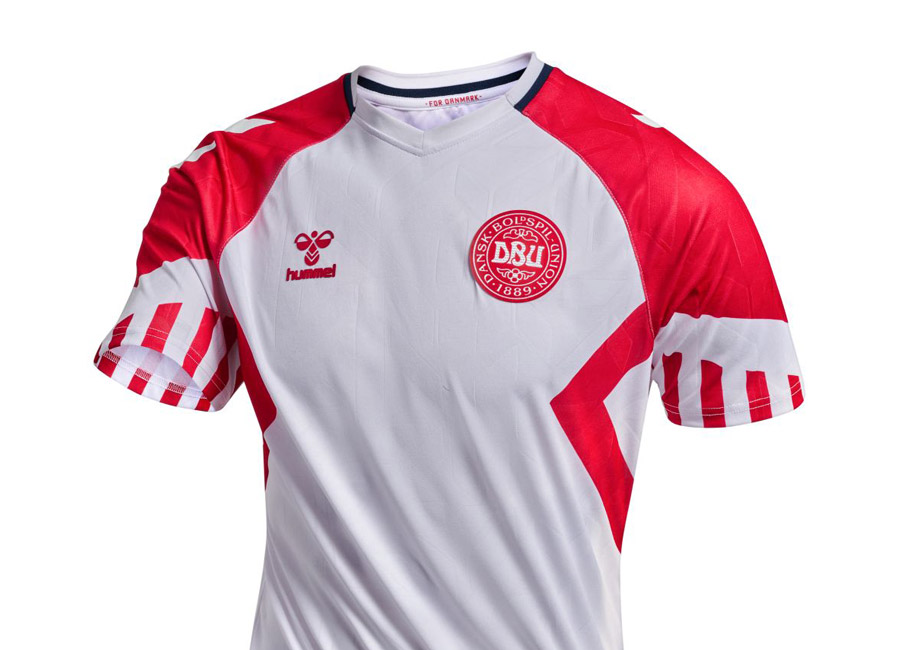 Denmark 2023 Hummel Away Shirt