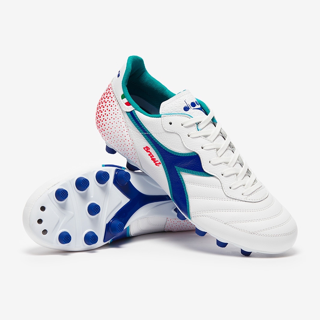 Diadora Brasil Made in Italy OG FG Grafia - White / Navy