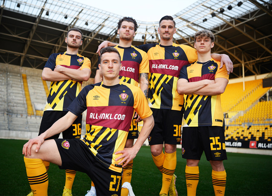 Dynamo Dresden 2023 Umbro 70th Anniversary Shirt