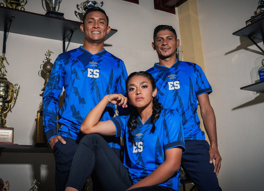 El Salvador 2023-24 Umbro Home Kit