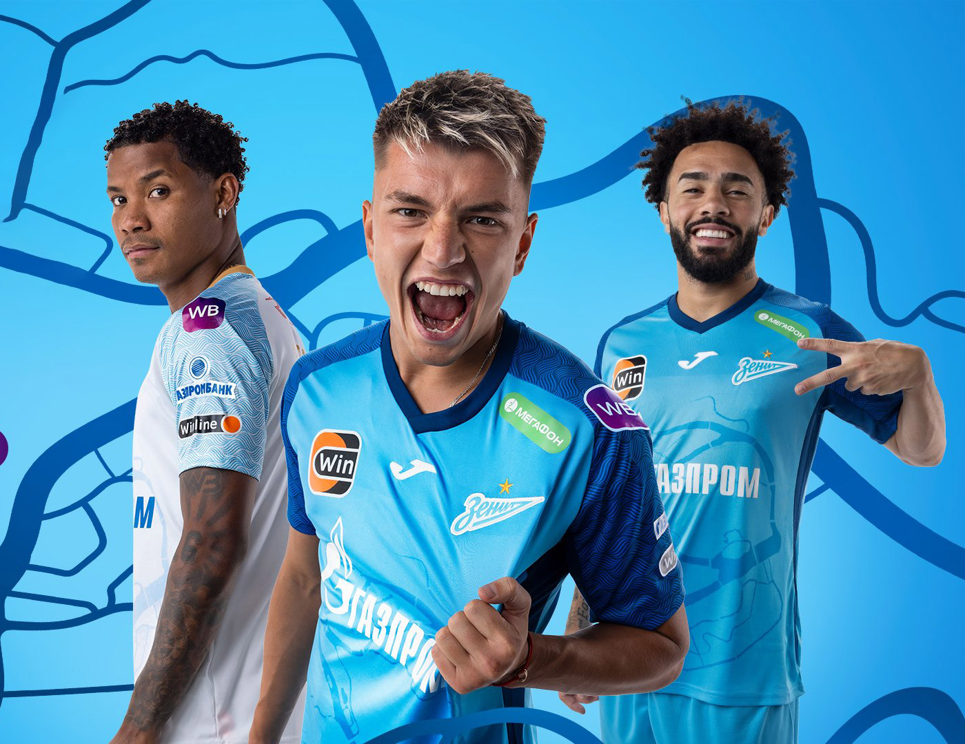 FC Zenit 2023-24 Joma Home and Away Kits