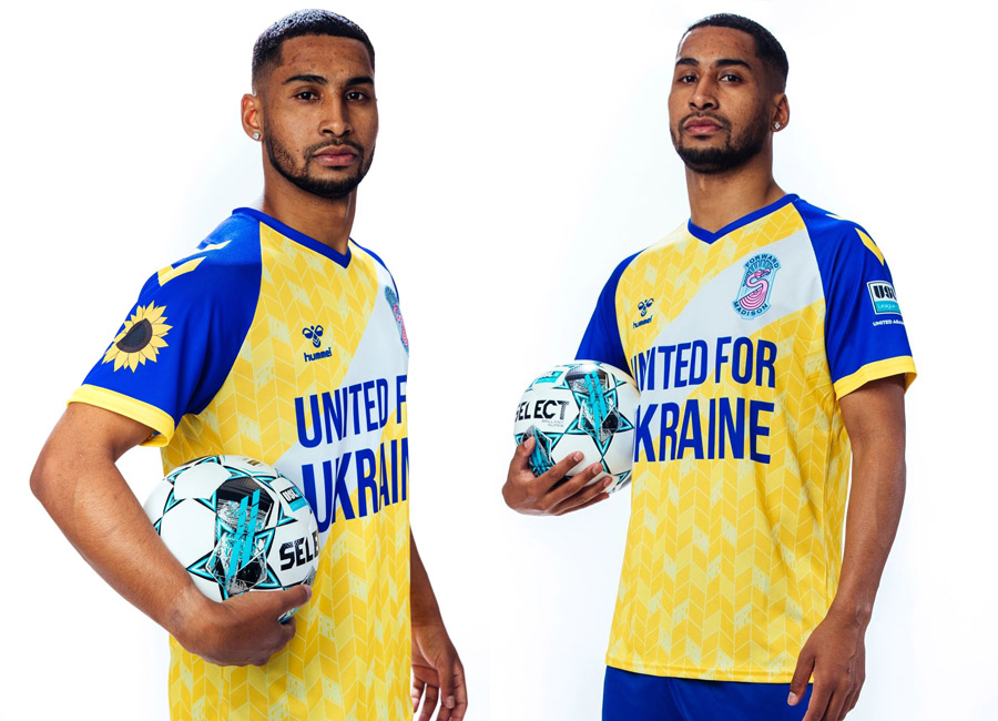 Forward Madison 2022 Hummel Ukrainian Relief Kit #ForwardMadisonFC #ForwardMadison #FullMingo