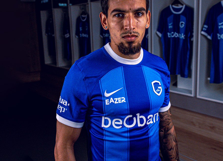 KRC Genk 2023-24 Nike Home Kit