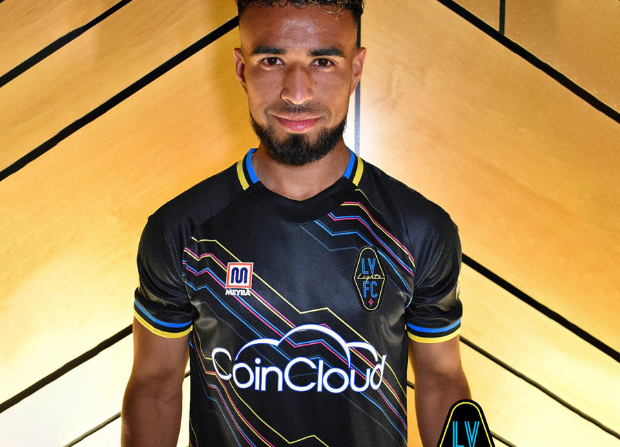 Las Vegas Lights 2022 Meyba Home and Away Kits #LasVegasLights #Meyba #USL #VivaLights