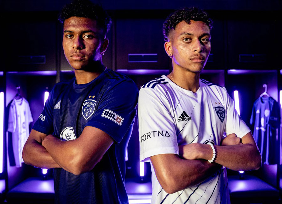 Louisville City 2023 Adidas Home and Away Kits