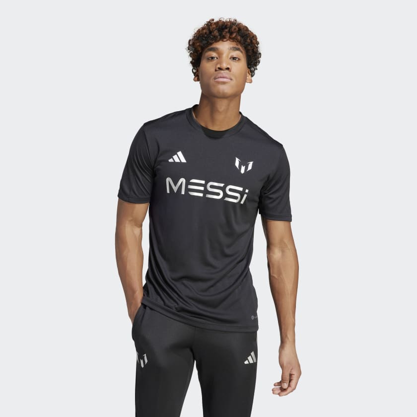 Adidas Messi Training Jersey - Black