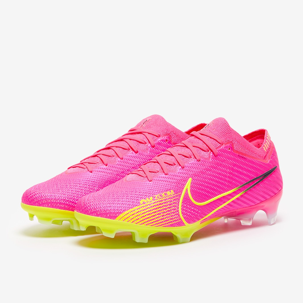 Nike Air Zoom Mercurial Vapor XV Elite FG Luminous - Pink Blast / Volt / Gridiron