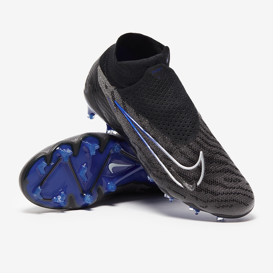 Nike Phantom GX Elite DF FG  Shadow - Black / Chrome / Hyper Royal
