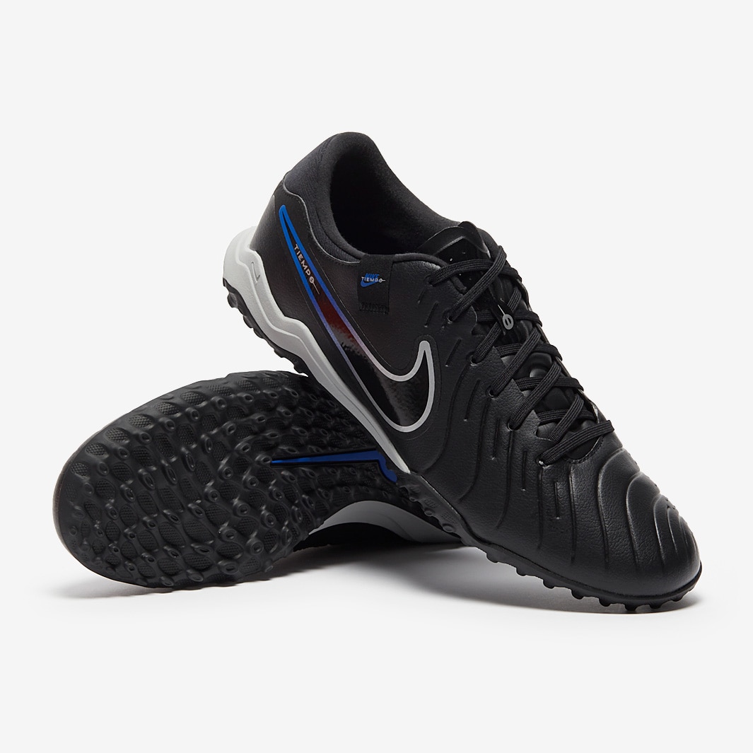 Nike Tiempo Legend X Academy TF Shadow - Black / Chrome / Hyper Royal