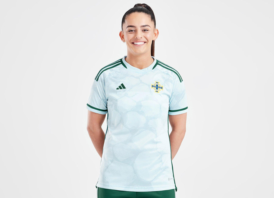Northern Ireland 2023 Adidas Women's Away Shirt