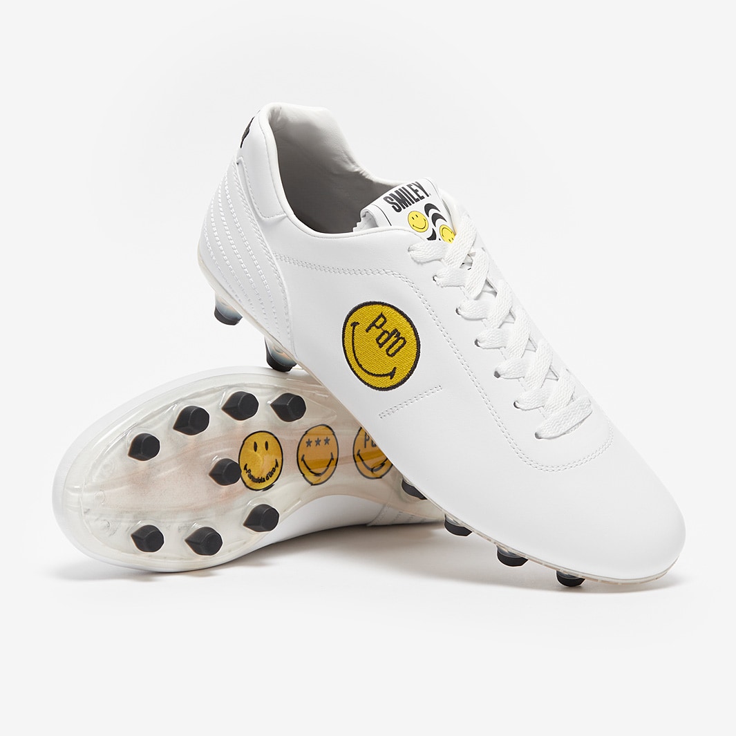 Pantofola d'Oro Lazzarini 2.0 SL FG Made In Italy - White / Yellow