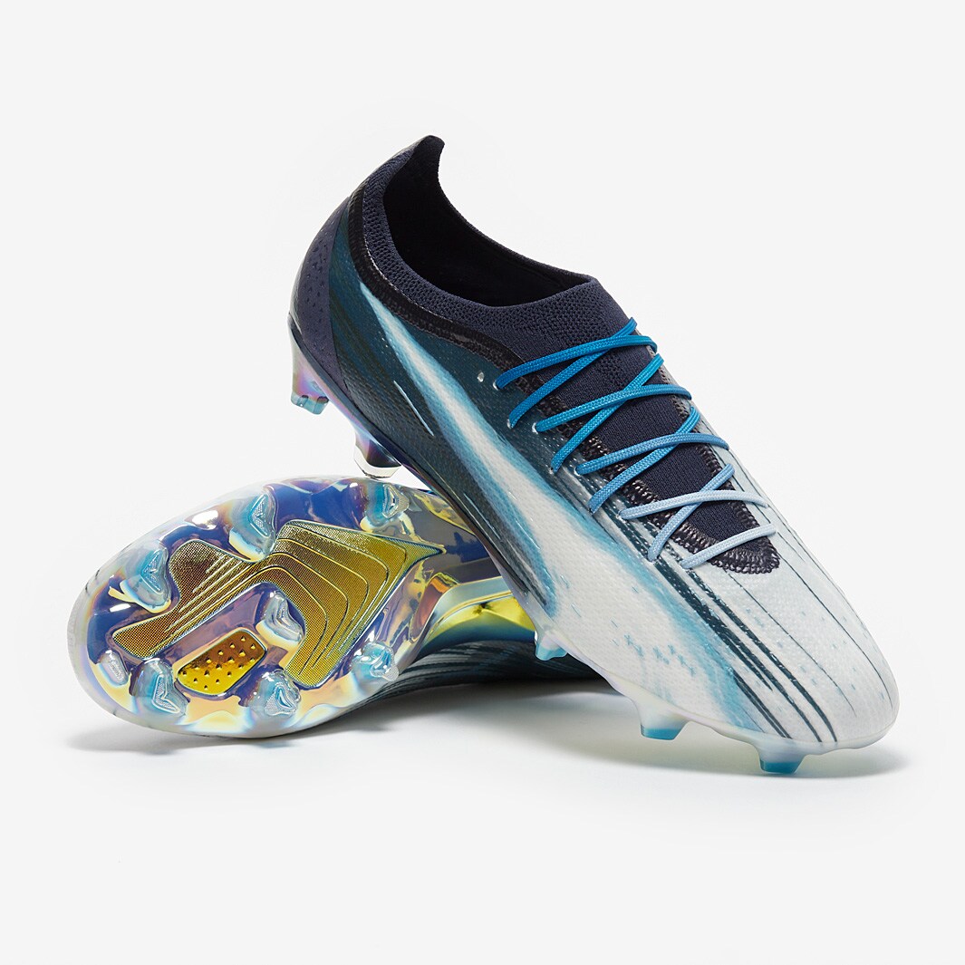 Puma Ultra Ultimate Elements FG/AG - Puma Navy / Puma White / Bright Aqua
