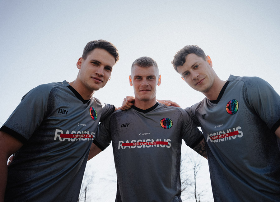 St. Pauli 2022 "No place for Racism" Shirt #StPauli #fcsp