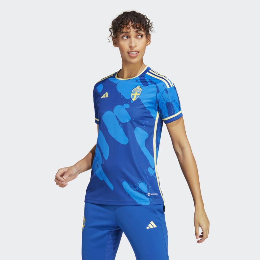 Sweden 2023 Adidas Women's Away Shirt