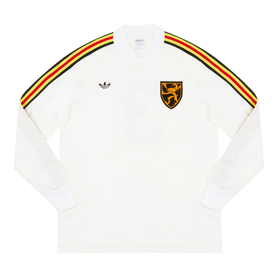 1979 Belgium Match Worn Away Shirt