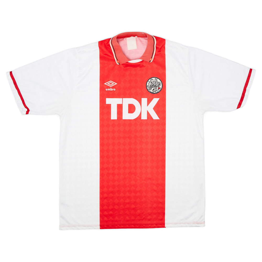 1989-91 Ajax Home Shirt