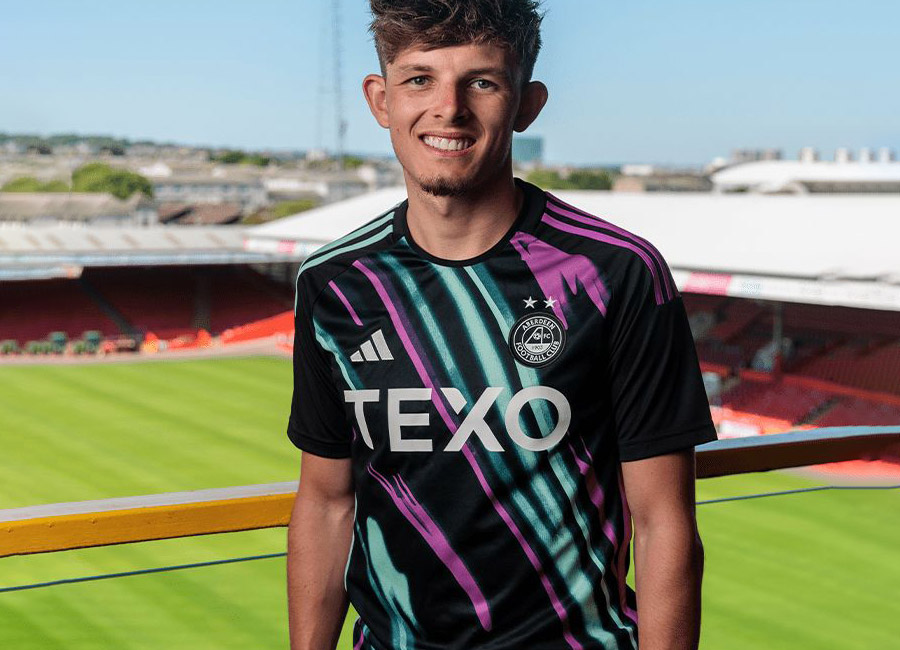 Aberdeen 2023-24 Adidas Away Kit