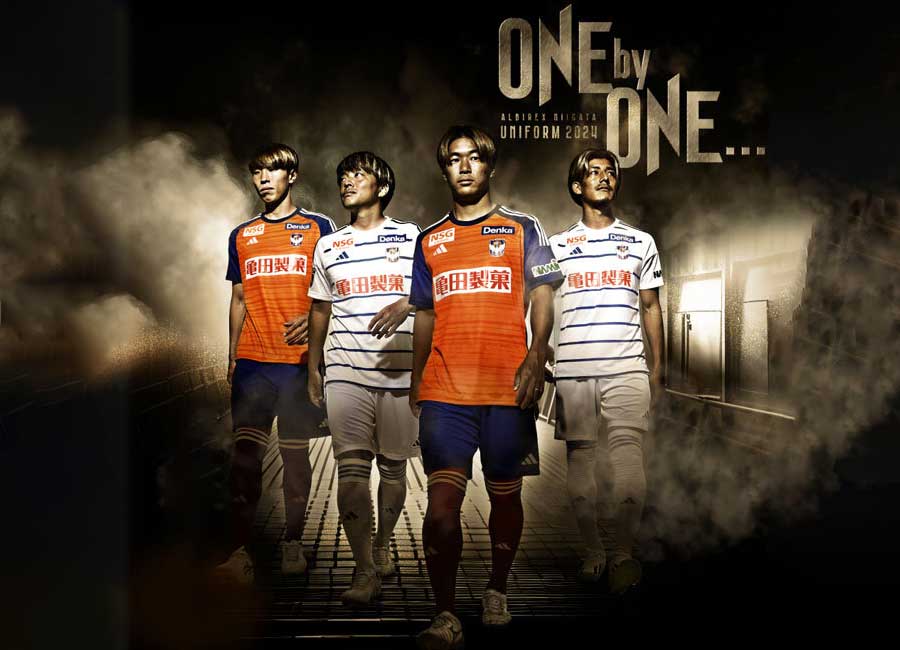 Albirex Niigata 2024 Adidas Home and Away Kits