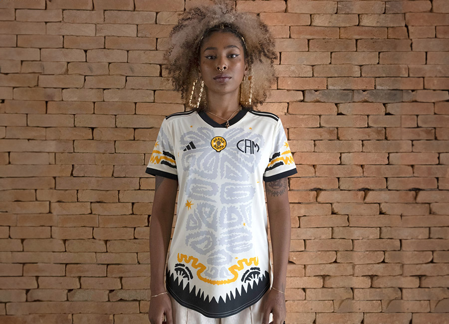 Atl&eacute;tico Mineiro 2023 Adidas Black Awareness Day Shirt