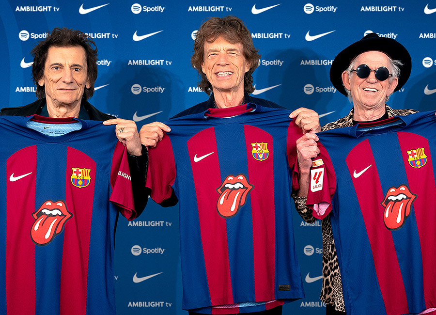 Barcelona to Feature Rolling Stones Sponsor in El Clásico