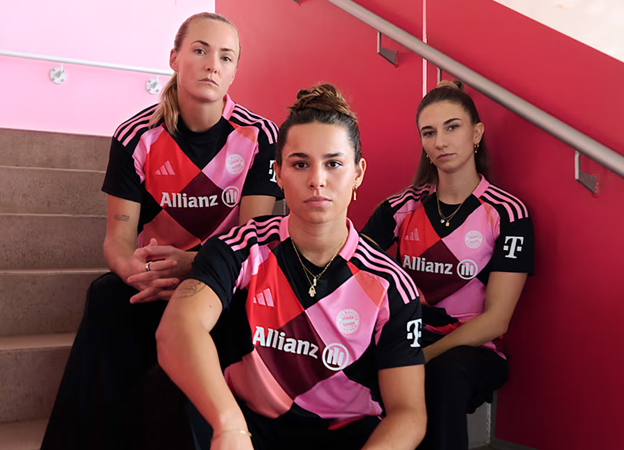 Bayern Munich 24/25 Adidas Pink October Kit