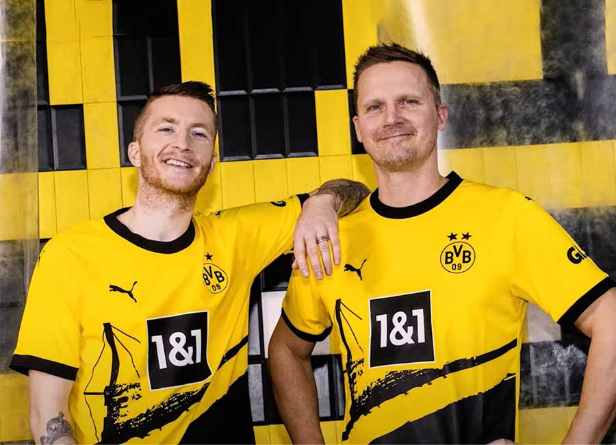Borussia Dortmund 2023-24 Puma Home Kit