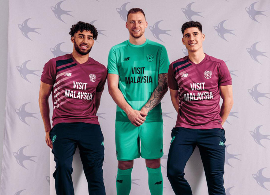 Cardiff City 2023-24 New Balance Away Kit