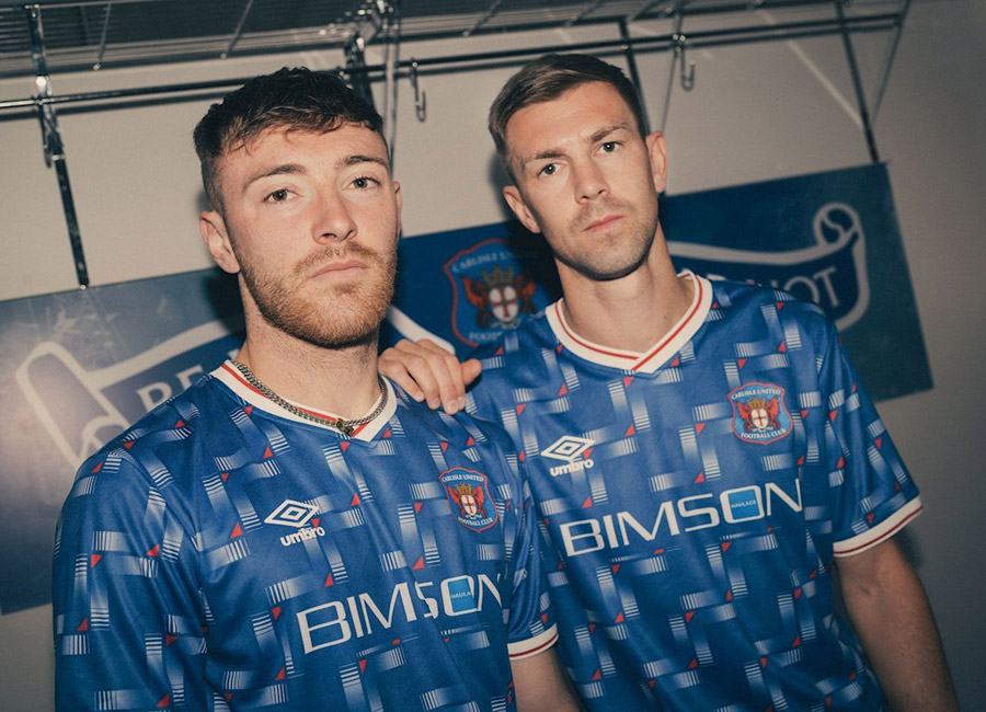 Carlisle United 2023-24 Umbro Home Kit