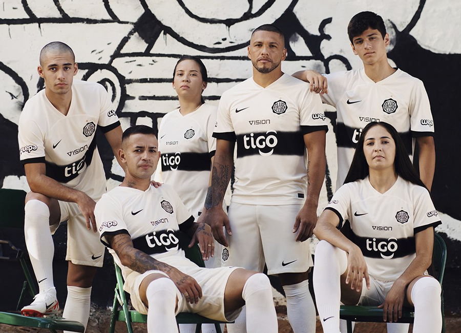 Club Olimpia 2024 Nike Home Kit