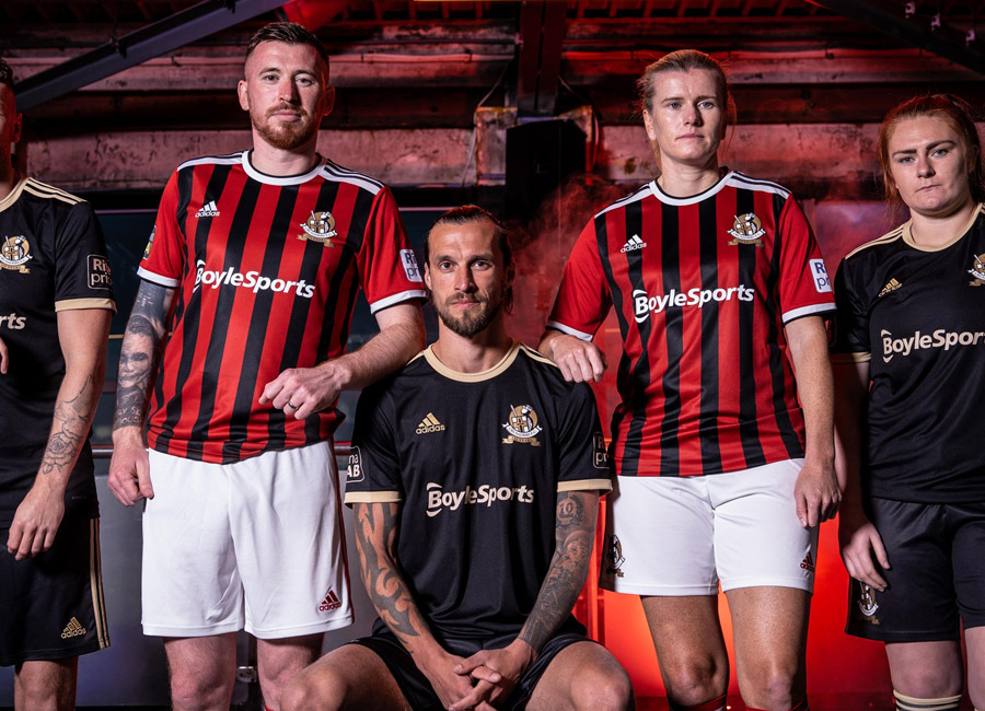 Crusaders FC 2023-24 Adidas Home and Away Kits