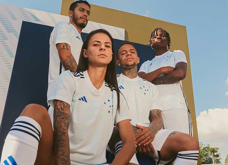 Cruzeiro 2023-24 Adidas Away Kit