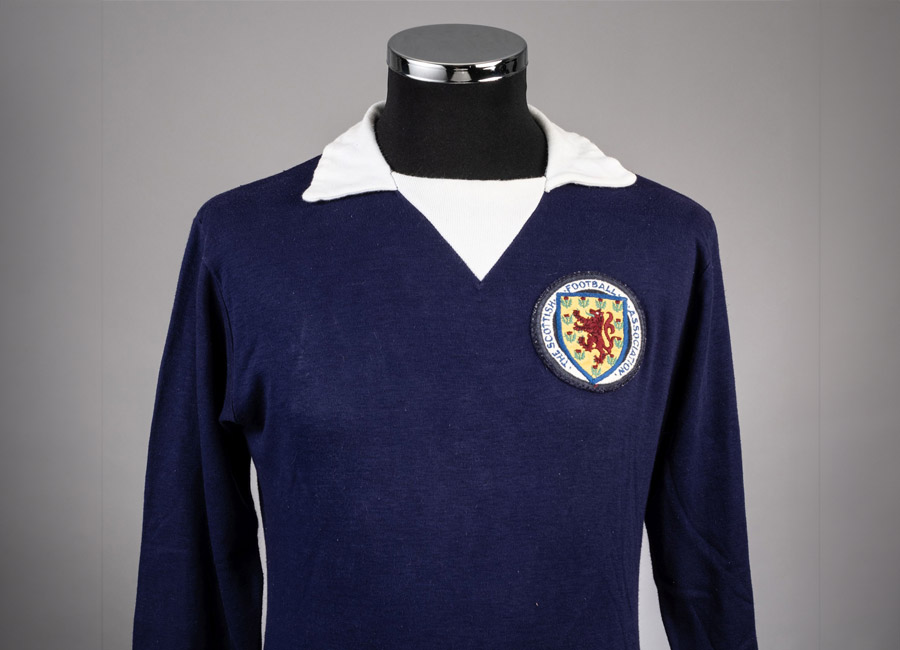 Denis Law's 1970s Scotland Jersey