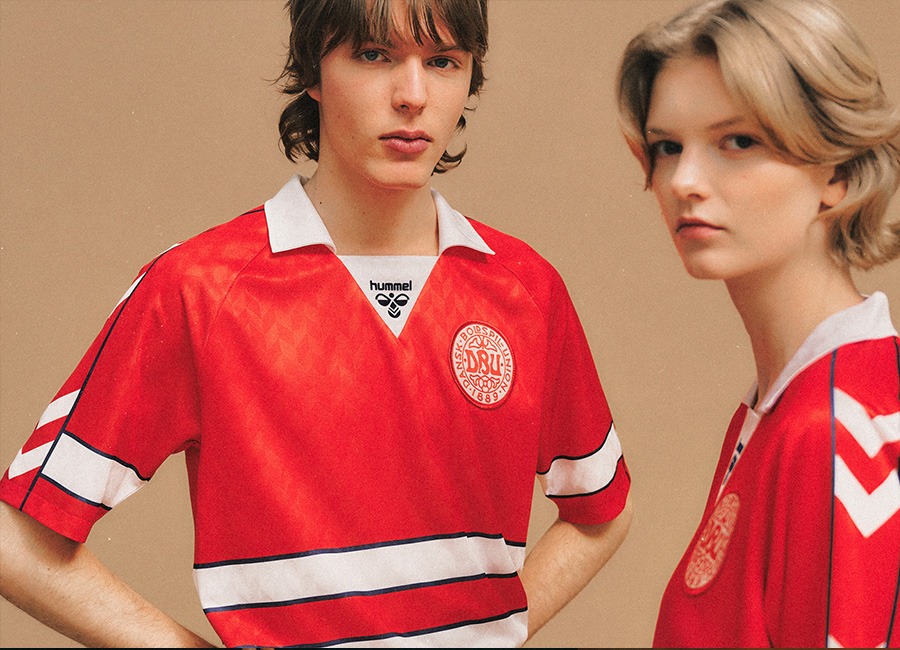 Denmark 1988 Hummel Reissue Home Shirt