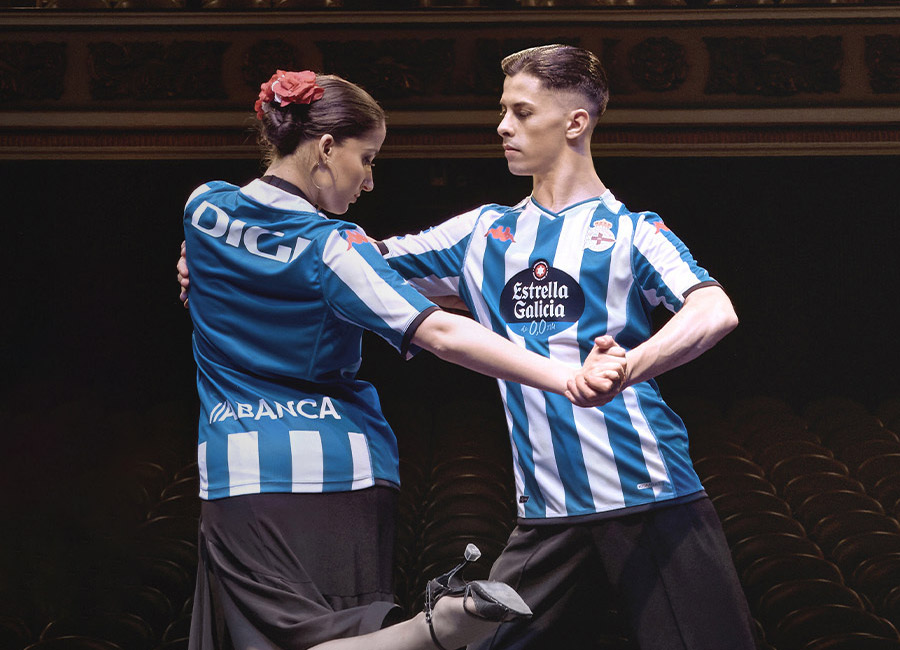 Deportivo La Coruña 2023-24 Kappa Home Kit