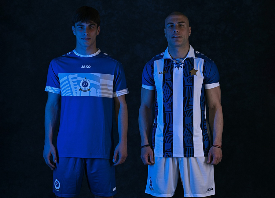Dinamo Tbilisi 2025 Jako Home and Away Centenary Shirts