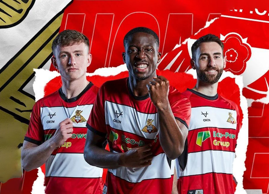 Doncaster Rovers 2023-24 Oxen Home Kit