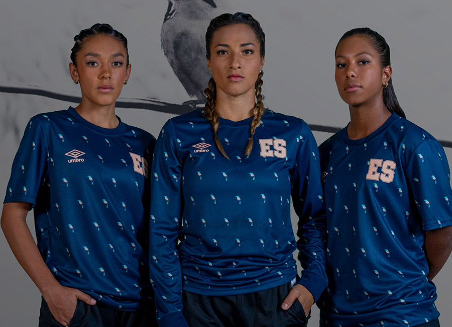 El Salvador 2024-25 Umbro Pre-Match Shirt