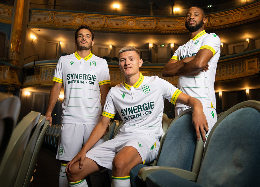 FC Nantes 2023-24 Macron Away Kit