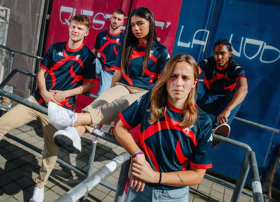 Genoa 2024 Kappa Pre-match Shirt
