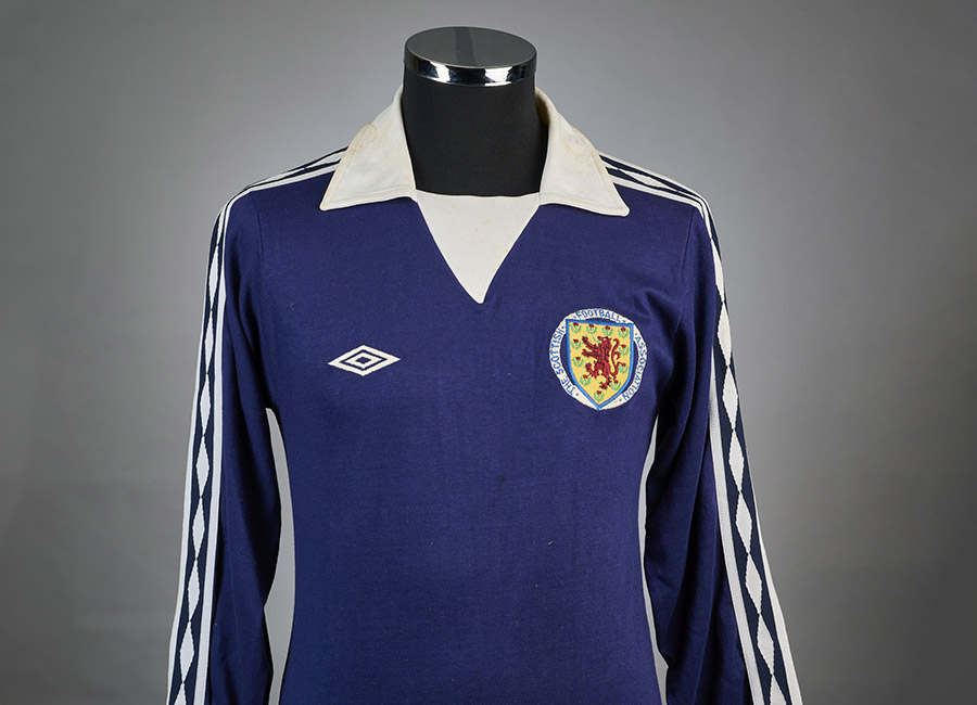 George Burley 1980 Scotland Shirt