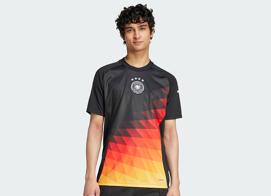 Germany EURO 2024 Pre-Match Jersey - Black