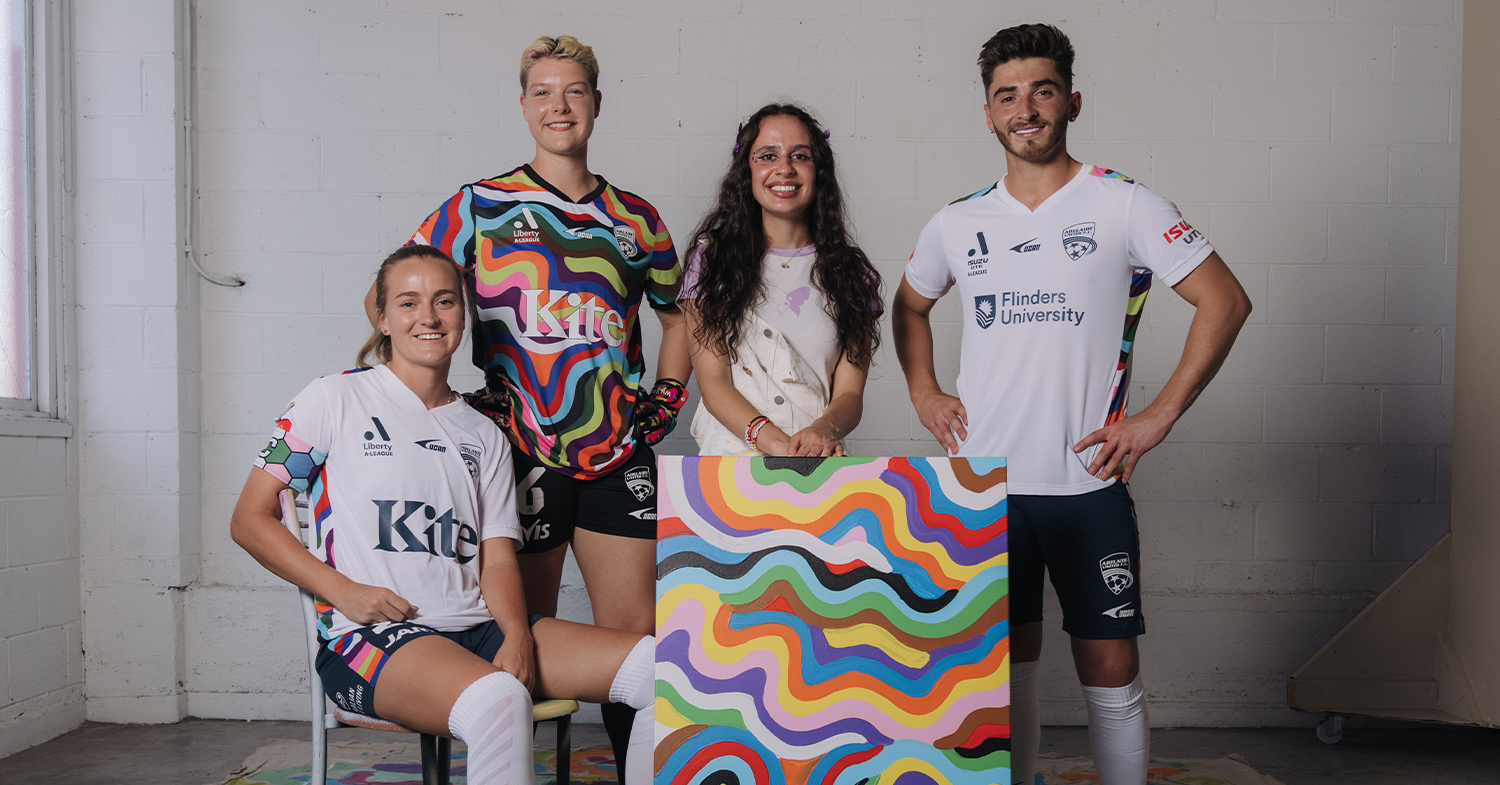 Adelaide United 2024 UCAN Pride Cup Jersey