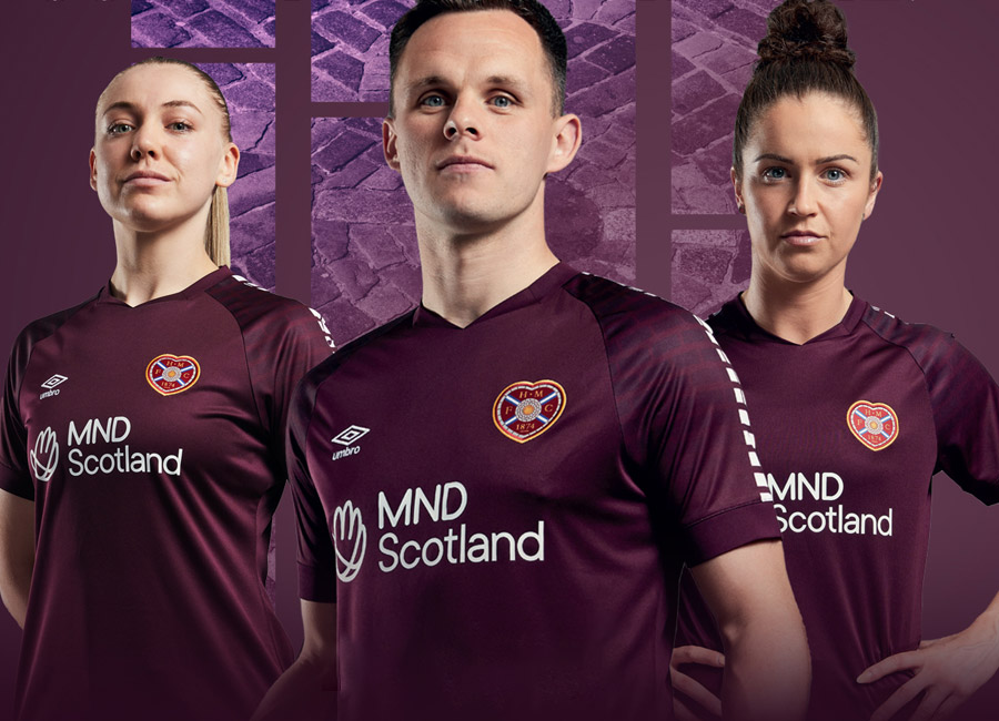 Heart of Midlothian 2023-24 Umbro Home Kit